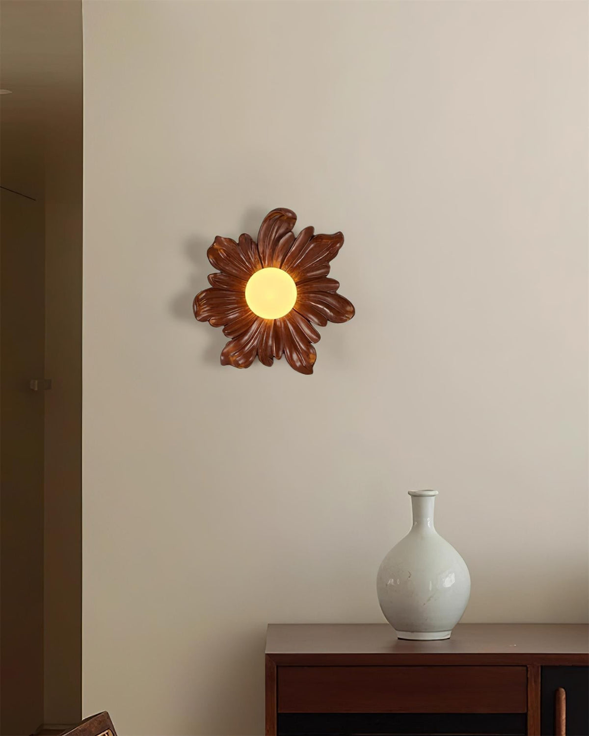 Tina Applique Murale Élégante Fleur - Neutralighting