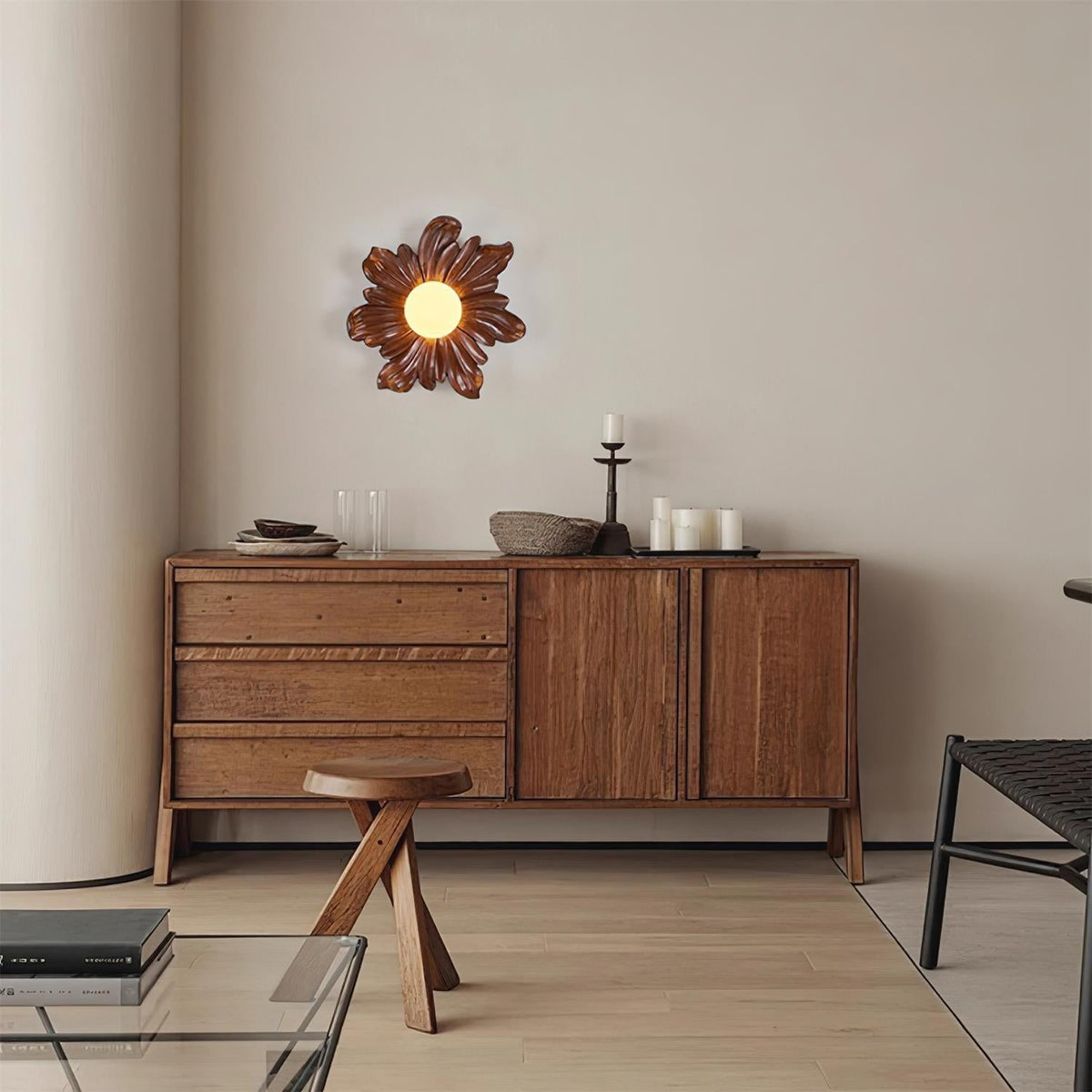 Tina Applique Murale Élégante Fleur - Neutralighting