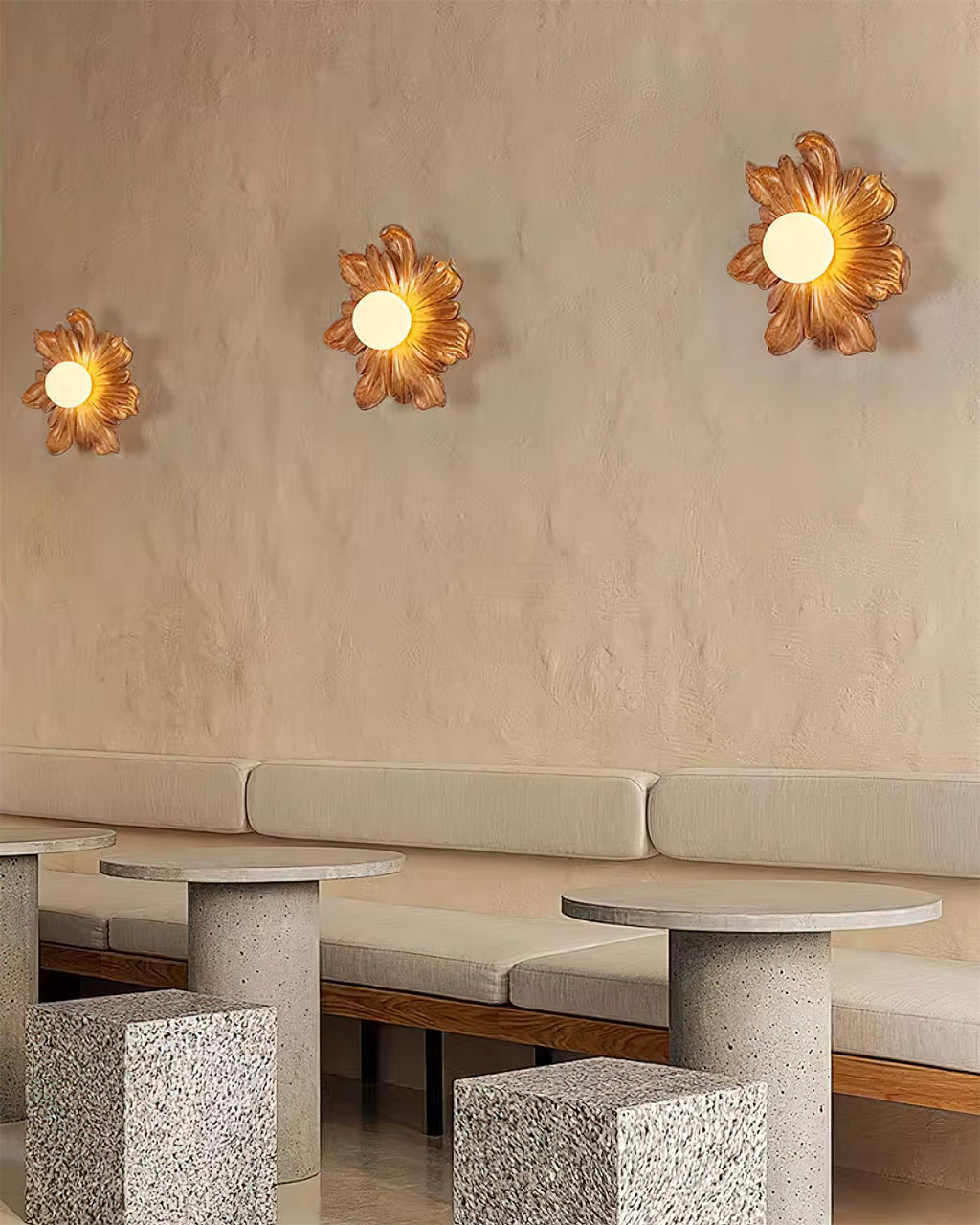 Tina Applique Murale Élégante Fleur - Neutralighting