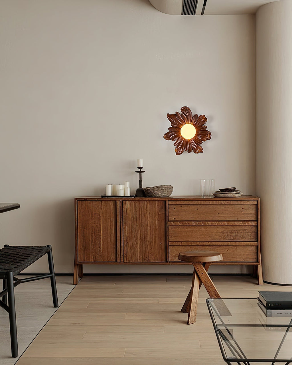 Tina Applique Murale Élégante Fleur - Neutralighting