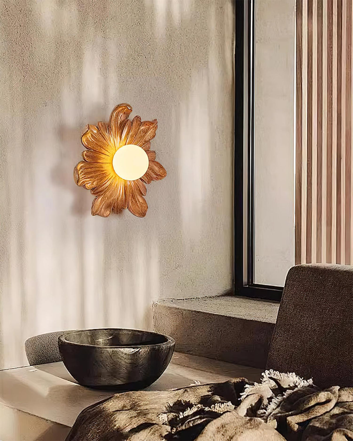 Tina Applique Murale Élégante Fleur - Neutralighting