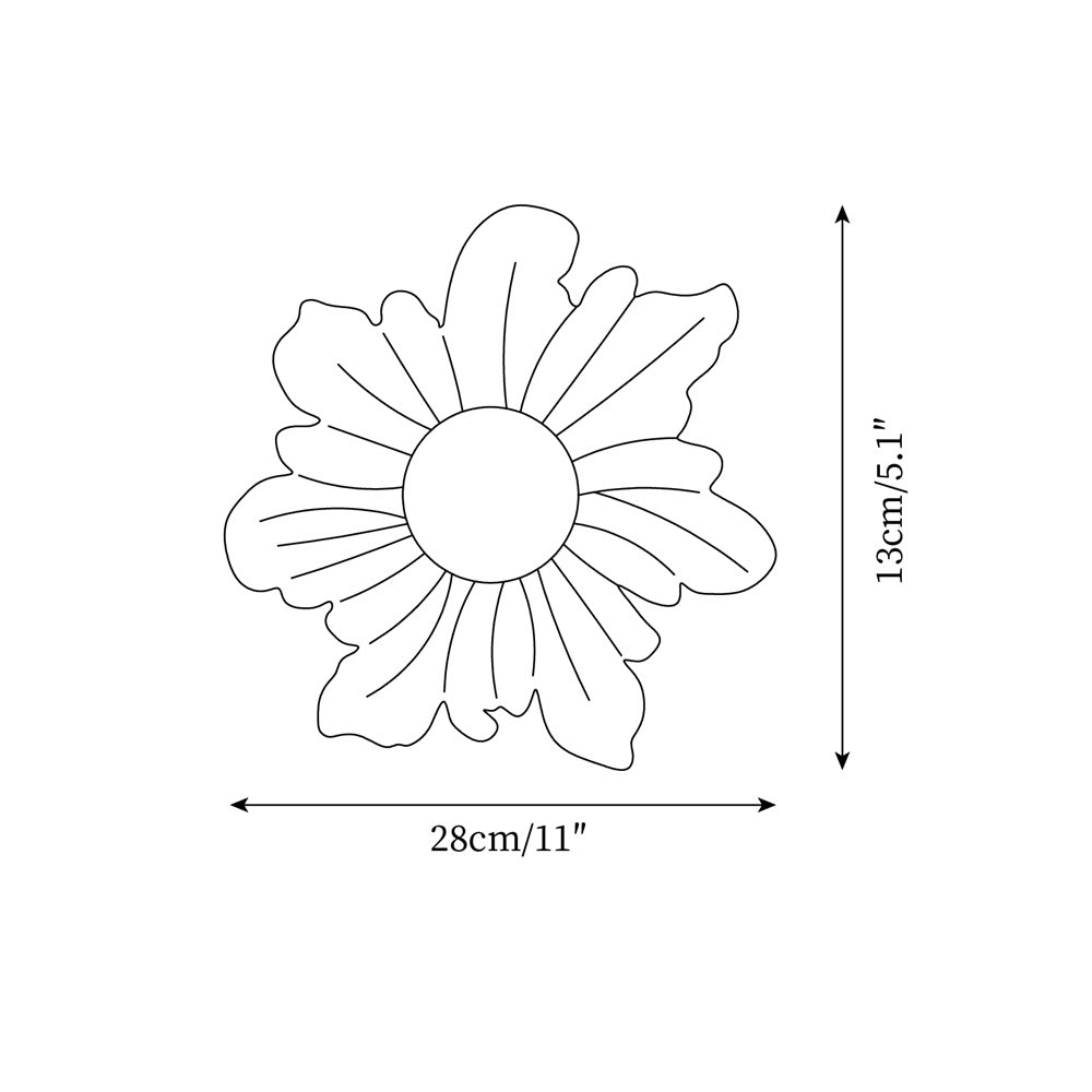 Tina Applique Murale Élégante Fleur - Neutralighting
