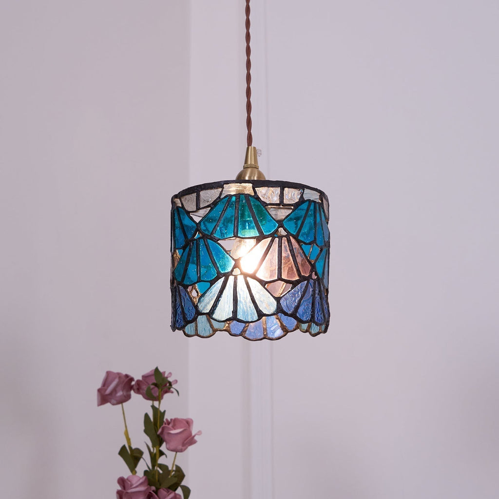 Tiffany Lampe Pendante Classique en Verre - Neutralighting