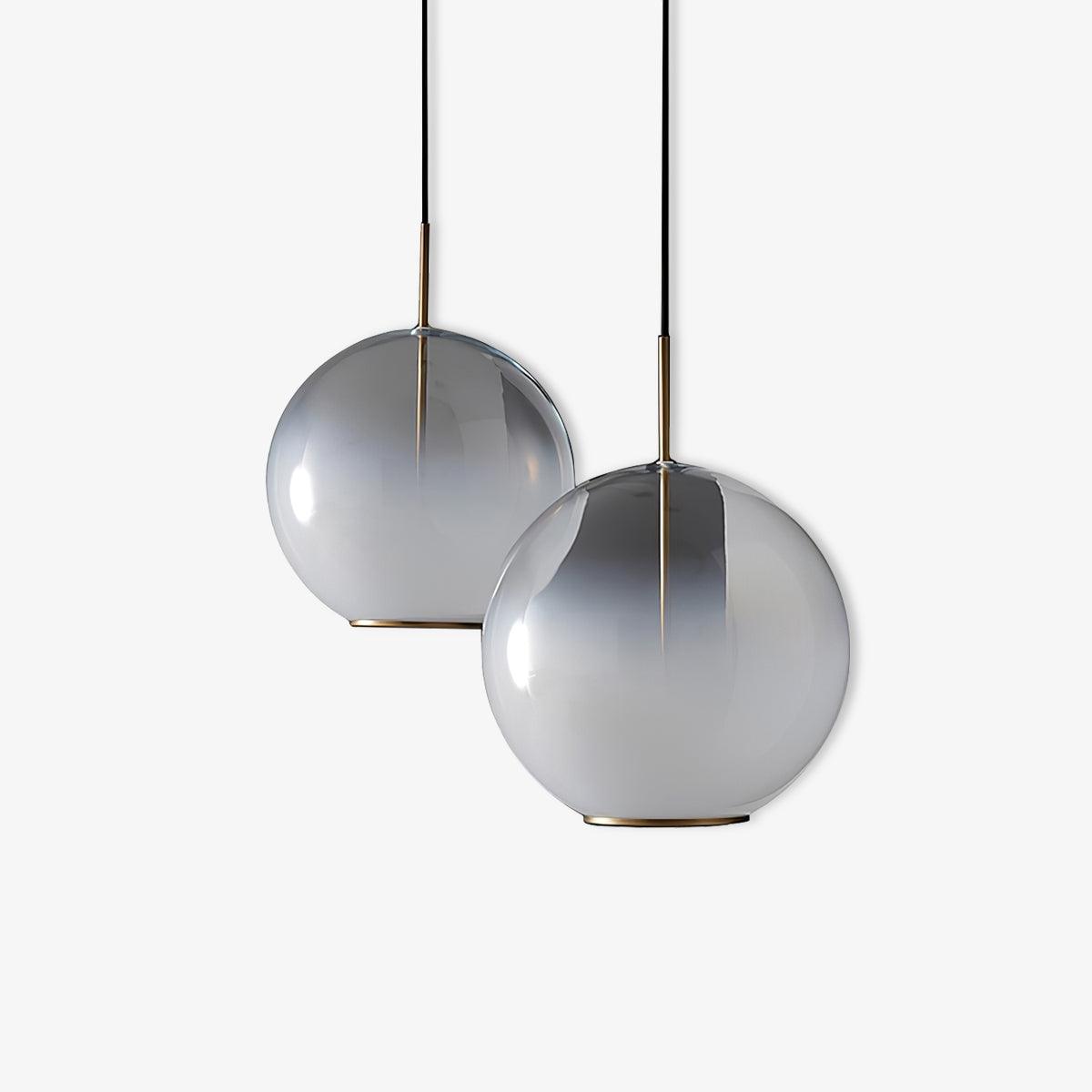 Lustra Suspension en Verre Gris Fumé - Neutralighting