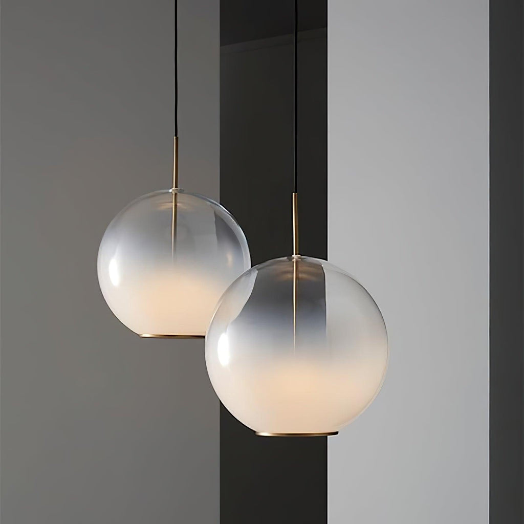Lustra Suspension en Verre Gris Fumé - Neutralighting
