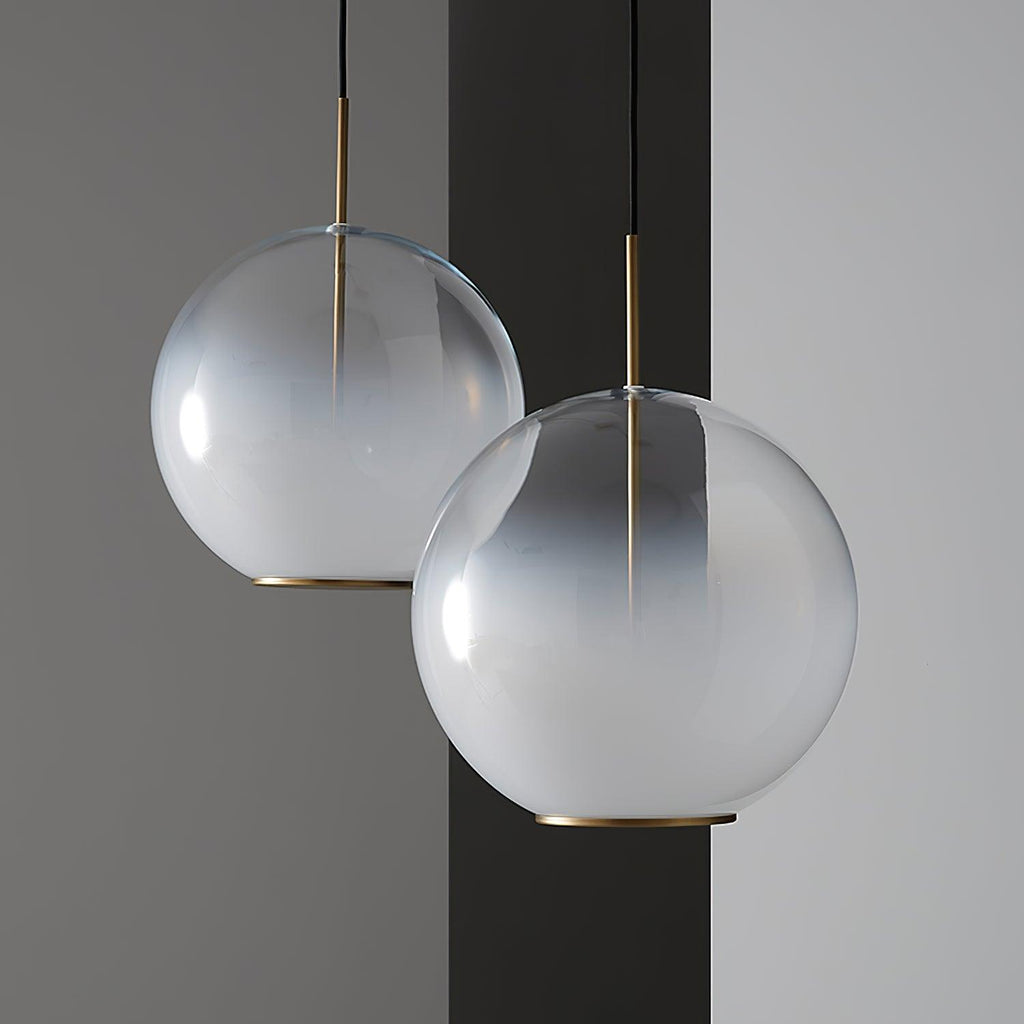 Lustra Suspension en Verre Gris Fumé - Neutralighting