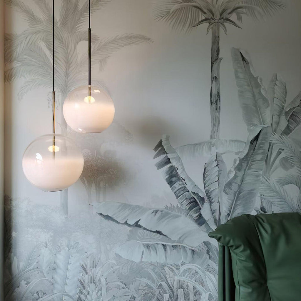 Lustra Suspension en Verre Gris Fumé - Neutralighting