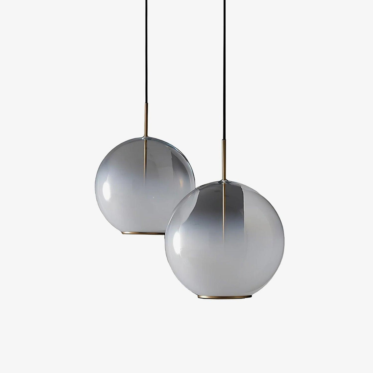 Lustra Suspension en Verre Gris Fumé - Neutralighting