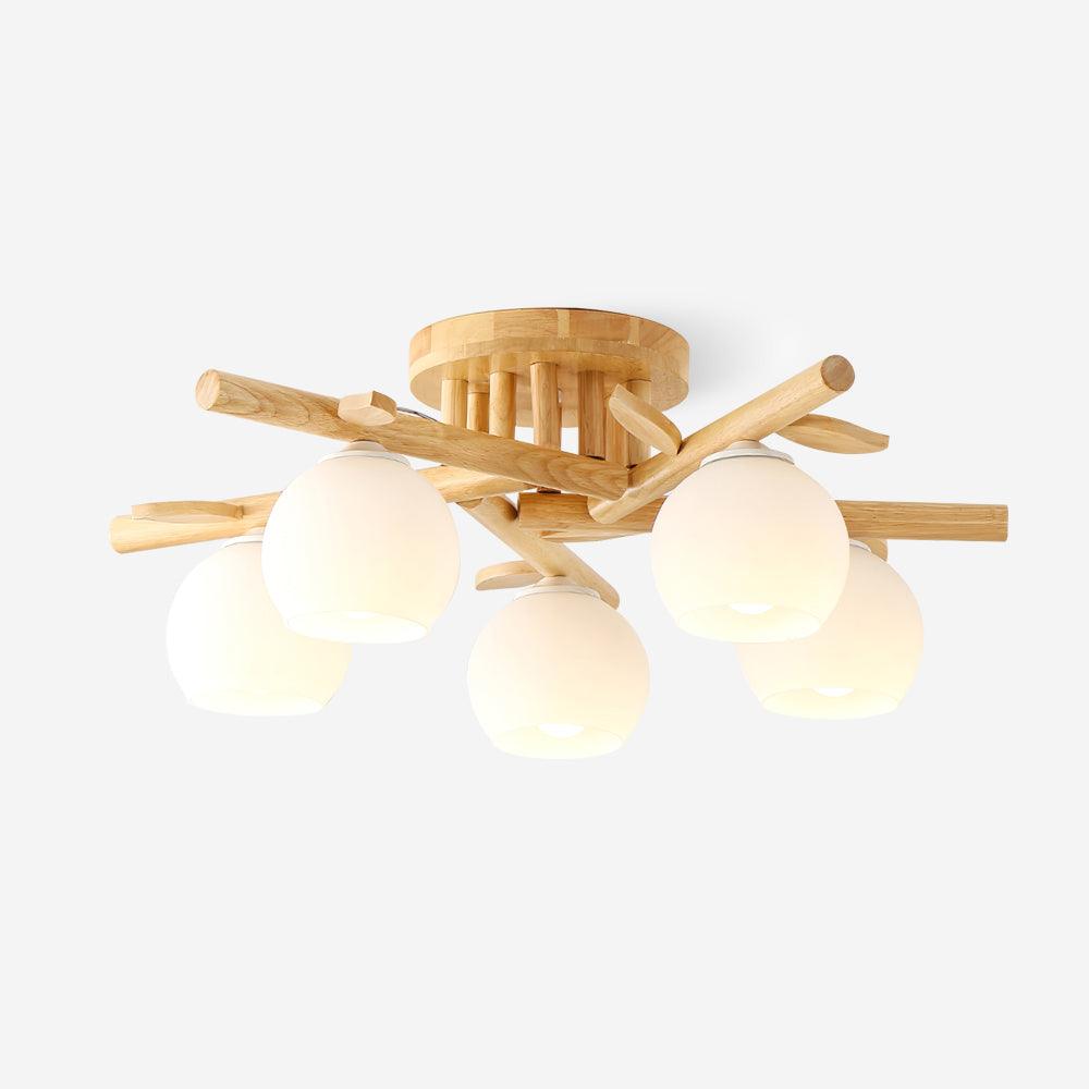 Vela Plafonnier Minimaliste en Verre - Neutralighting