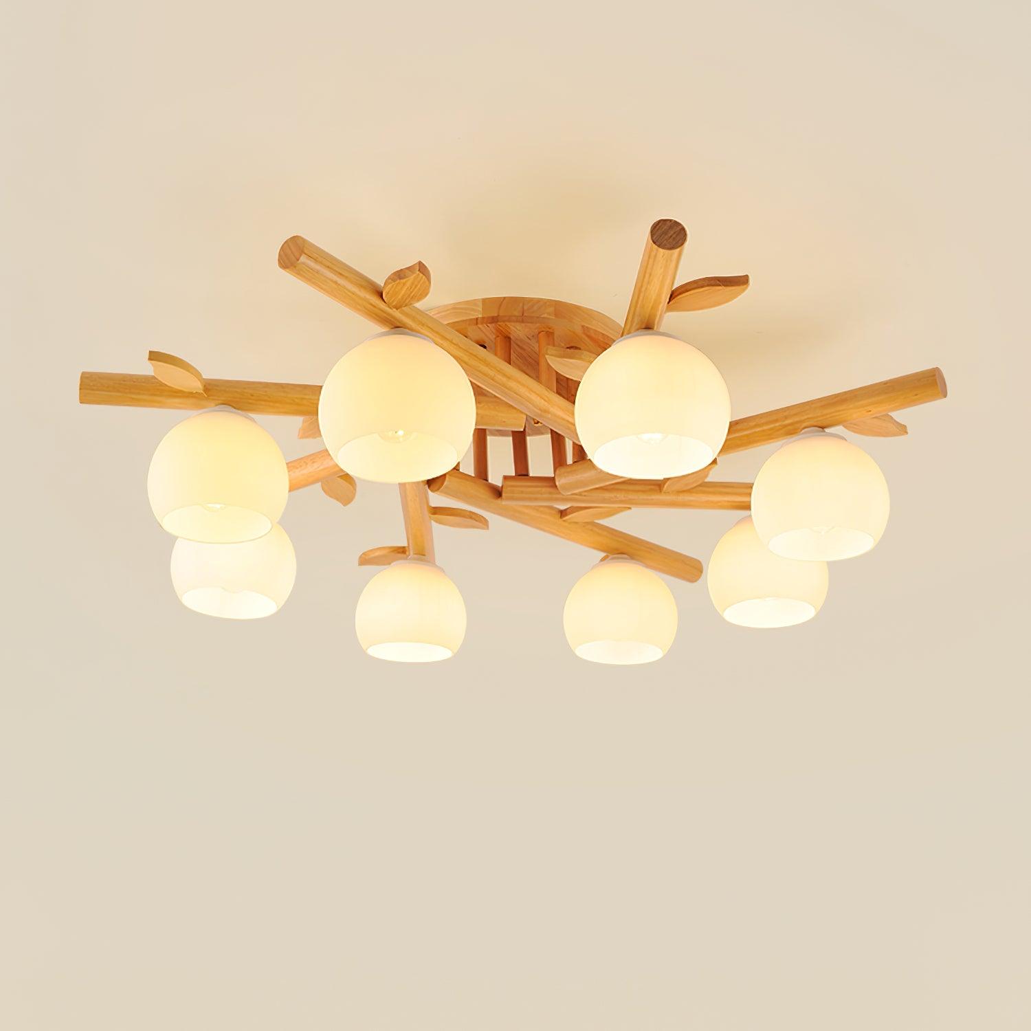 Vela Plafonnier Minimaliste en Verre - Neutralighting