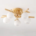 Vela Plafonnier Minimaliste en Verre - Neutralighting