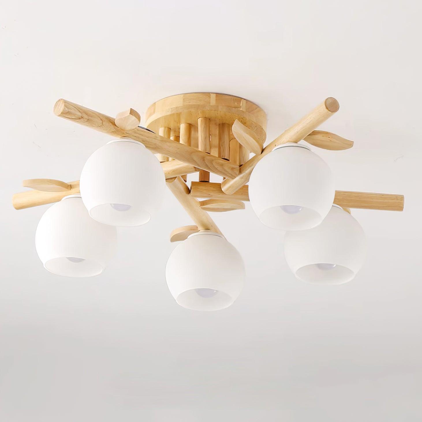 Vela Plafonnier Minimaliste en Verre - Neutralighting