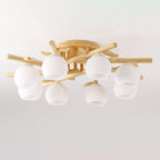 Vela Plafonnier Minimaliste en Verre - Neutralighting