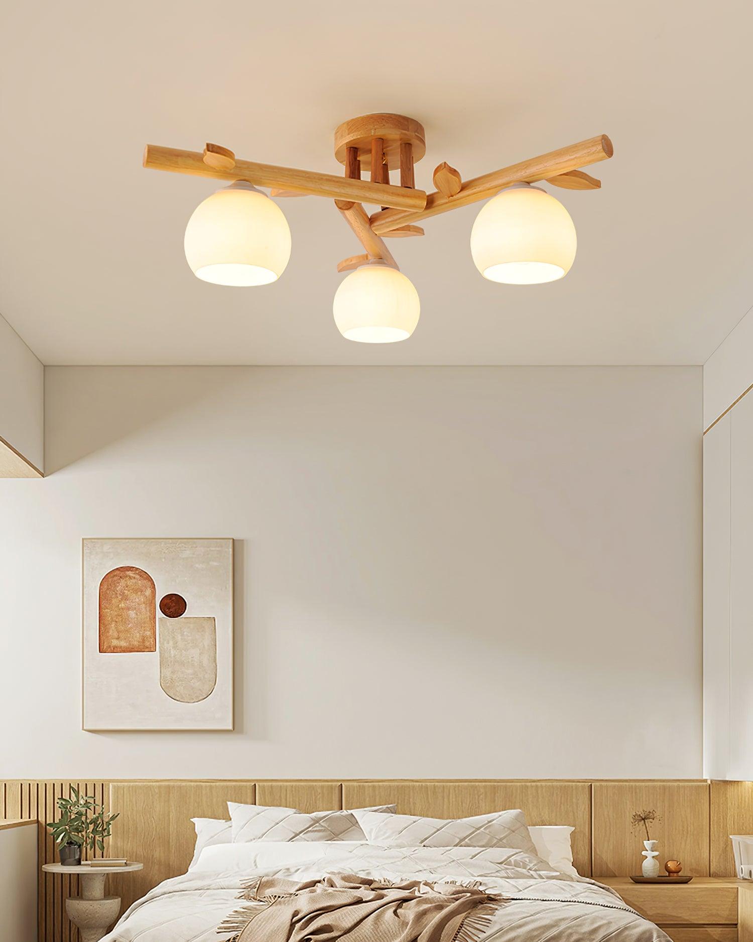 Vela Plafonnier Minimaliste en Verre - Neutralighting