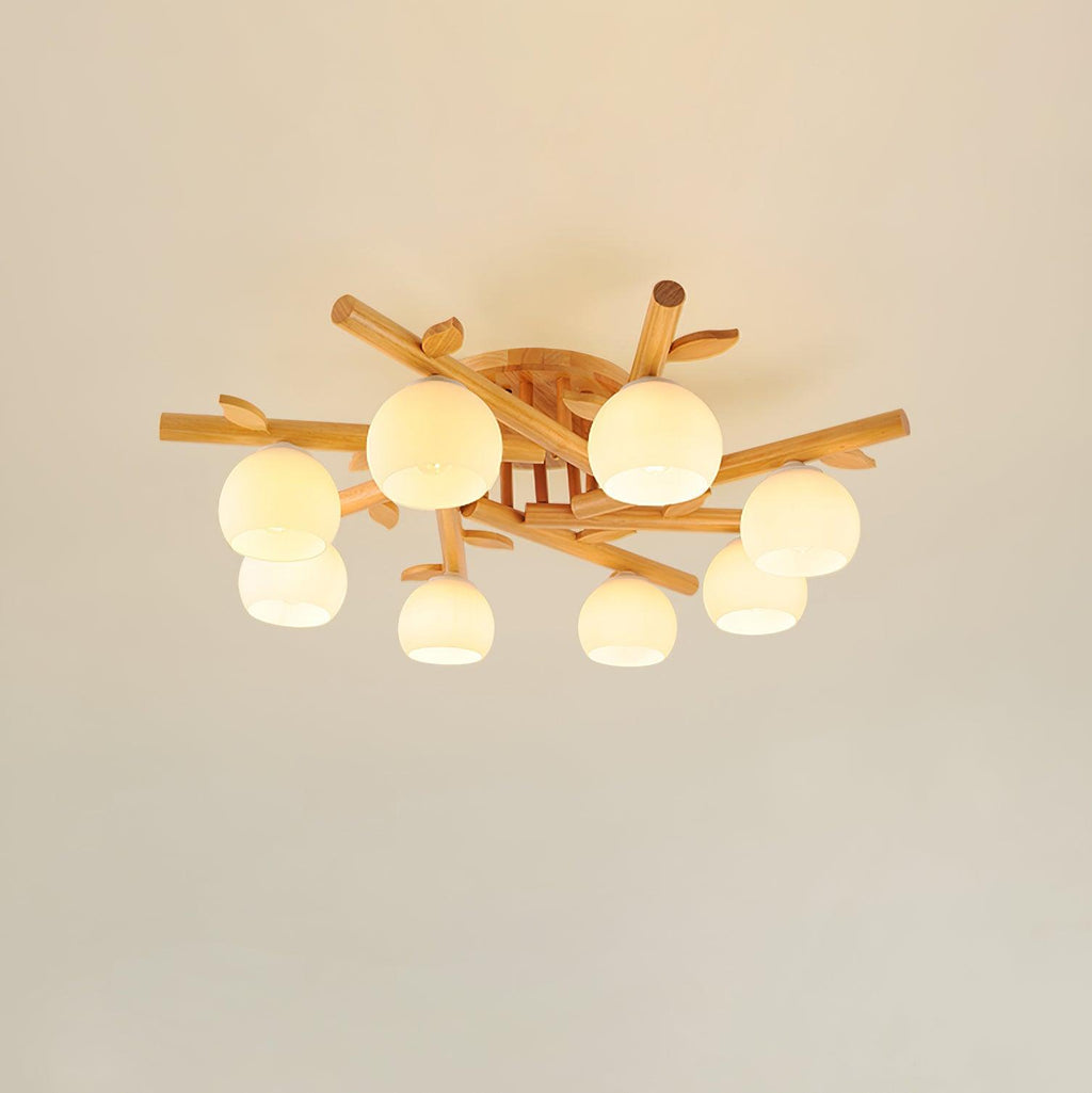 Vela Plafonnier Minimaliste en Verre - Neutralighting