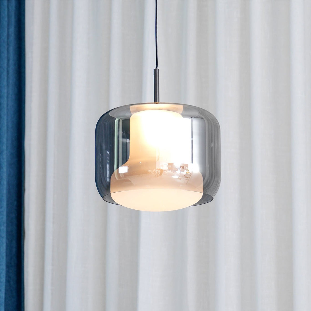 Vella Suspension Lampe en Verre Moderne - Neutralighting