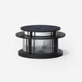 Titan Lampe Extérieure Cylindre en Acier Inoxydable Acrylique - Neutralighting