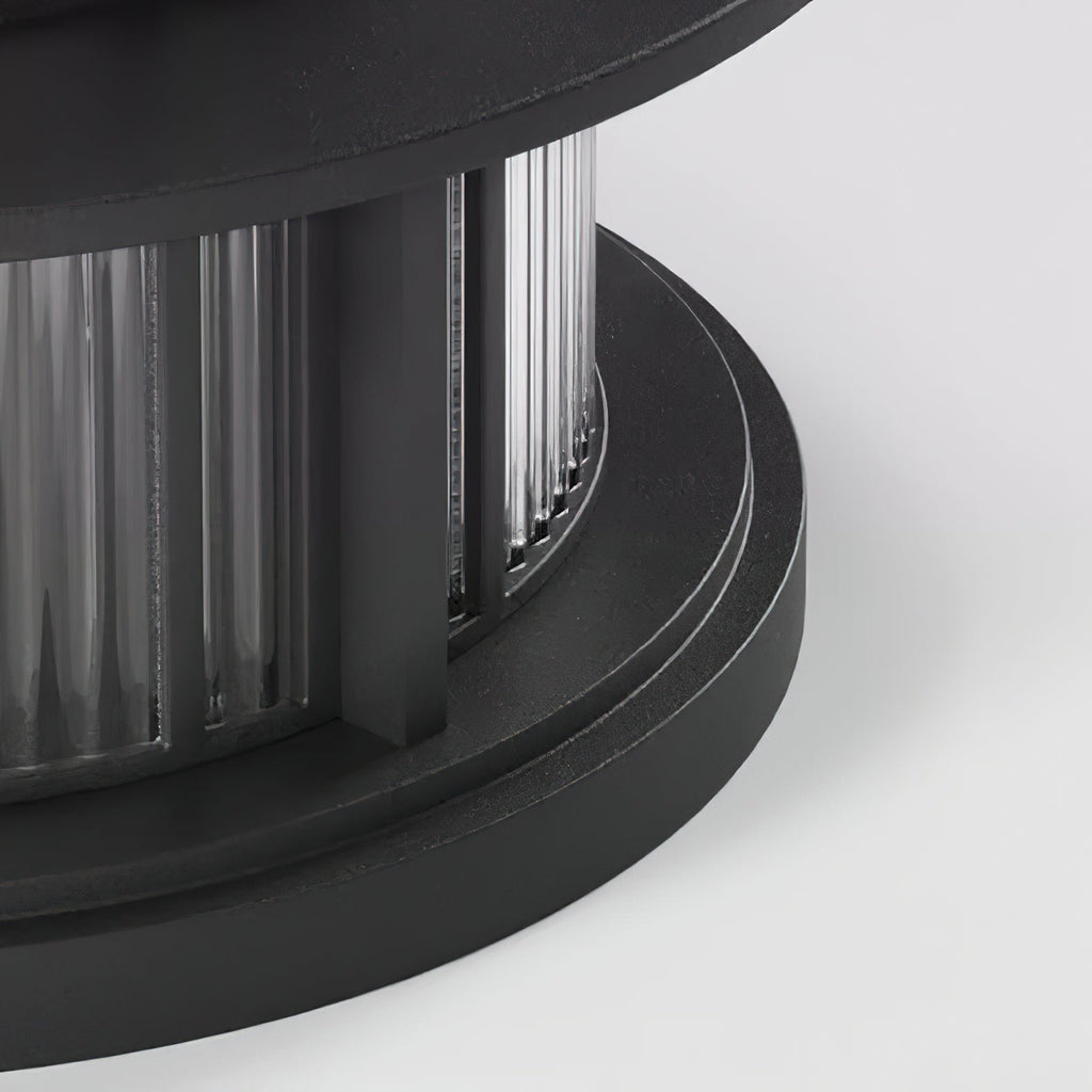 Titan Lampe Extérieure Cylindre en Acier Inoxydable Acrylique - Neutralighting