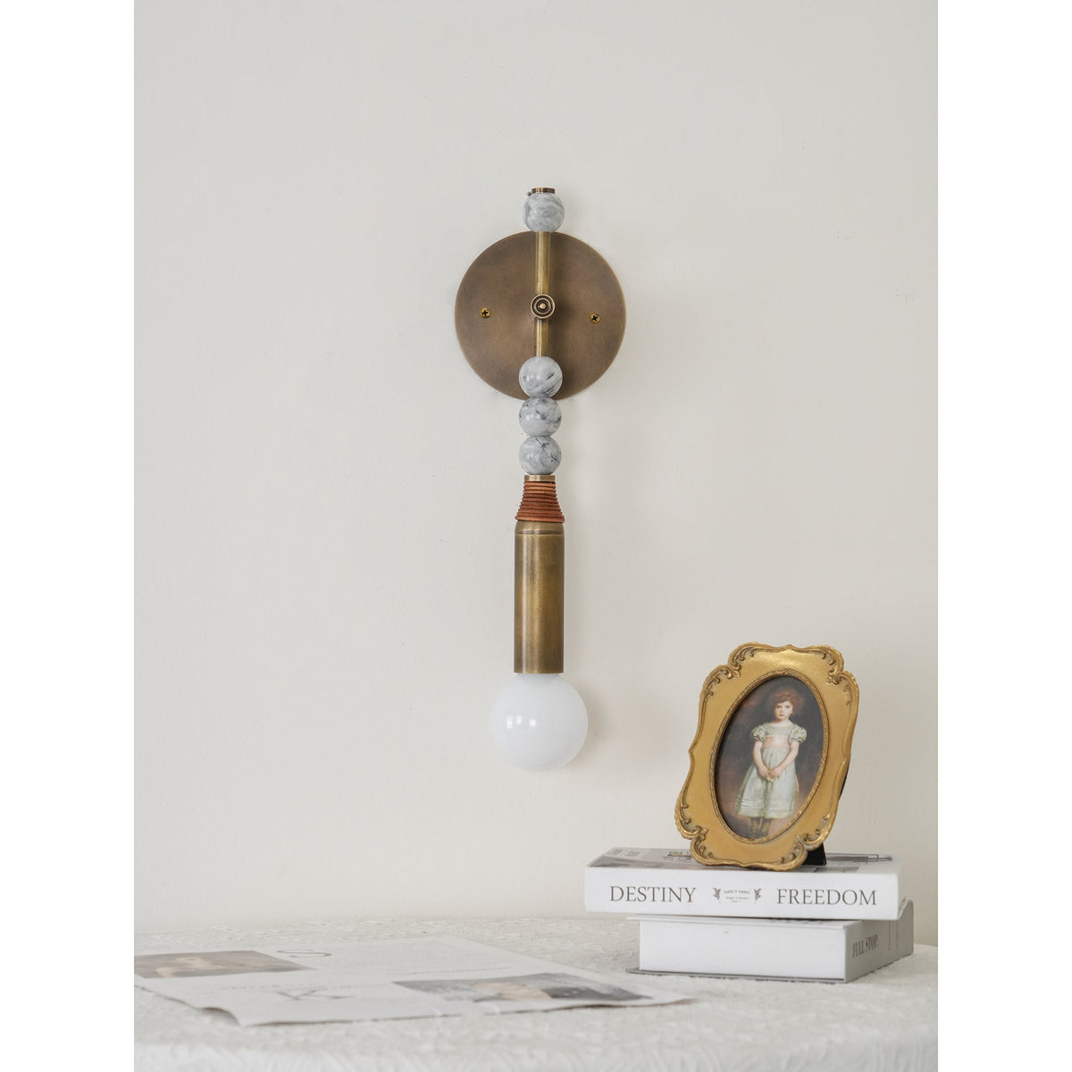 Icarira Moderne Minimaliste Marbre Applique - Neutralighting