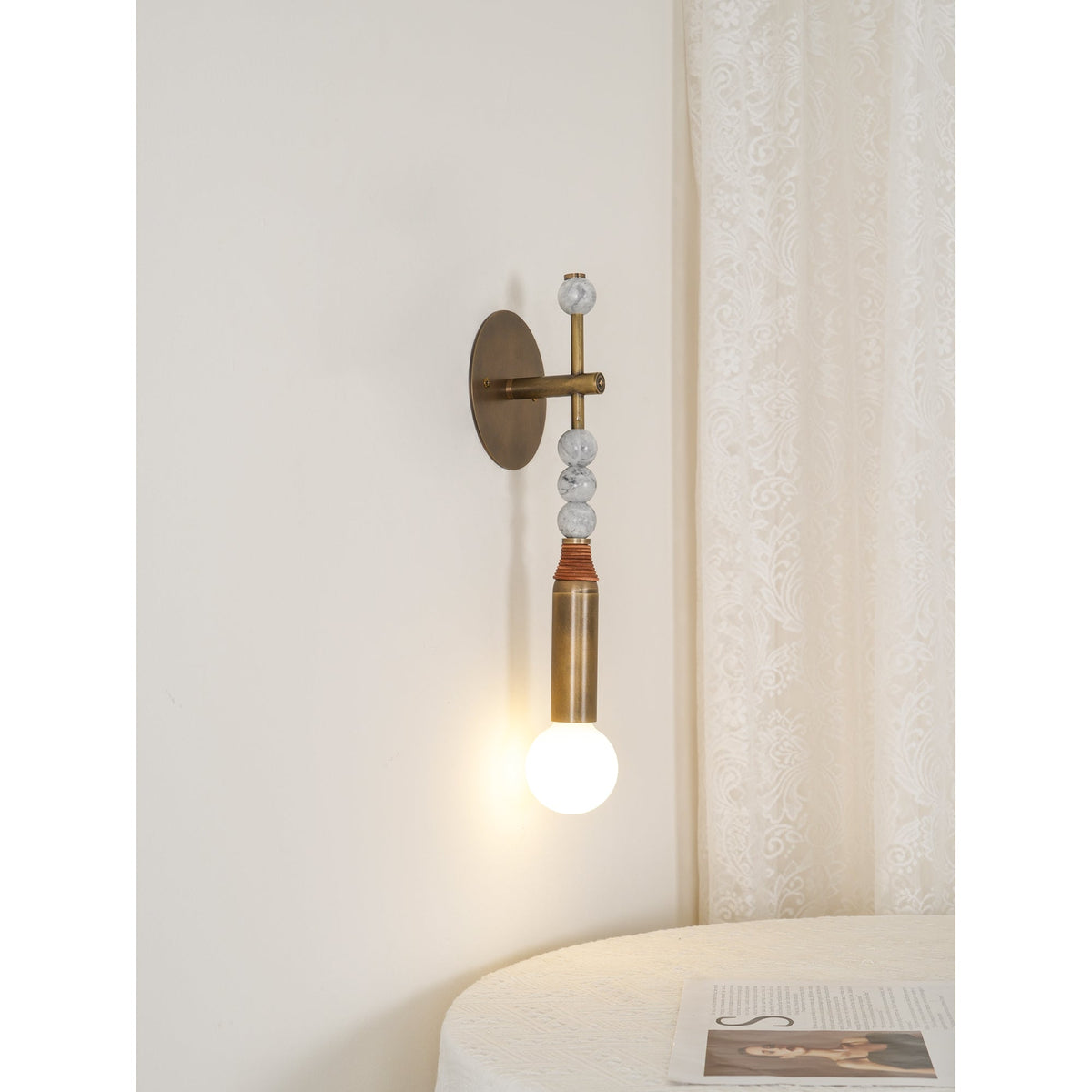 Icarira Moderne Minimaliste Marbre Applique - Neutralighting