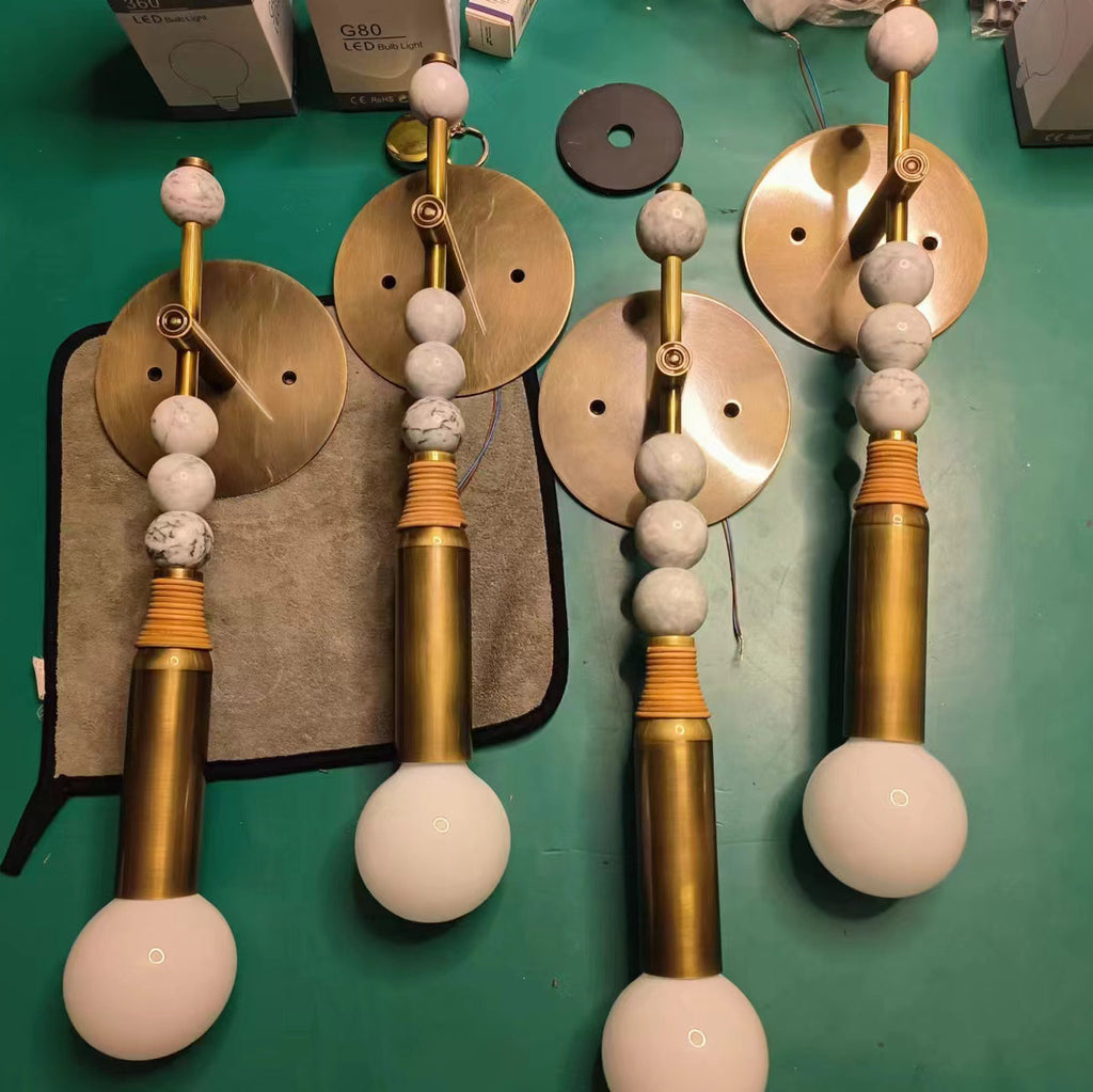 Icarira Moderne Minimaliste Marbre Applique - Neutralighting