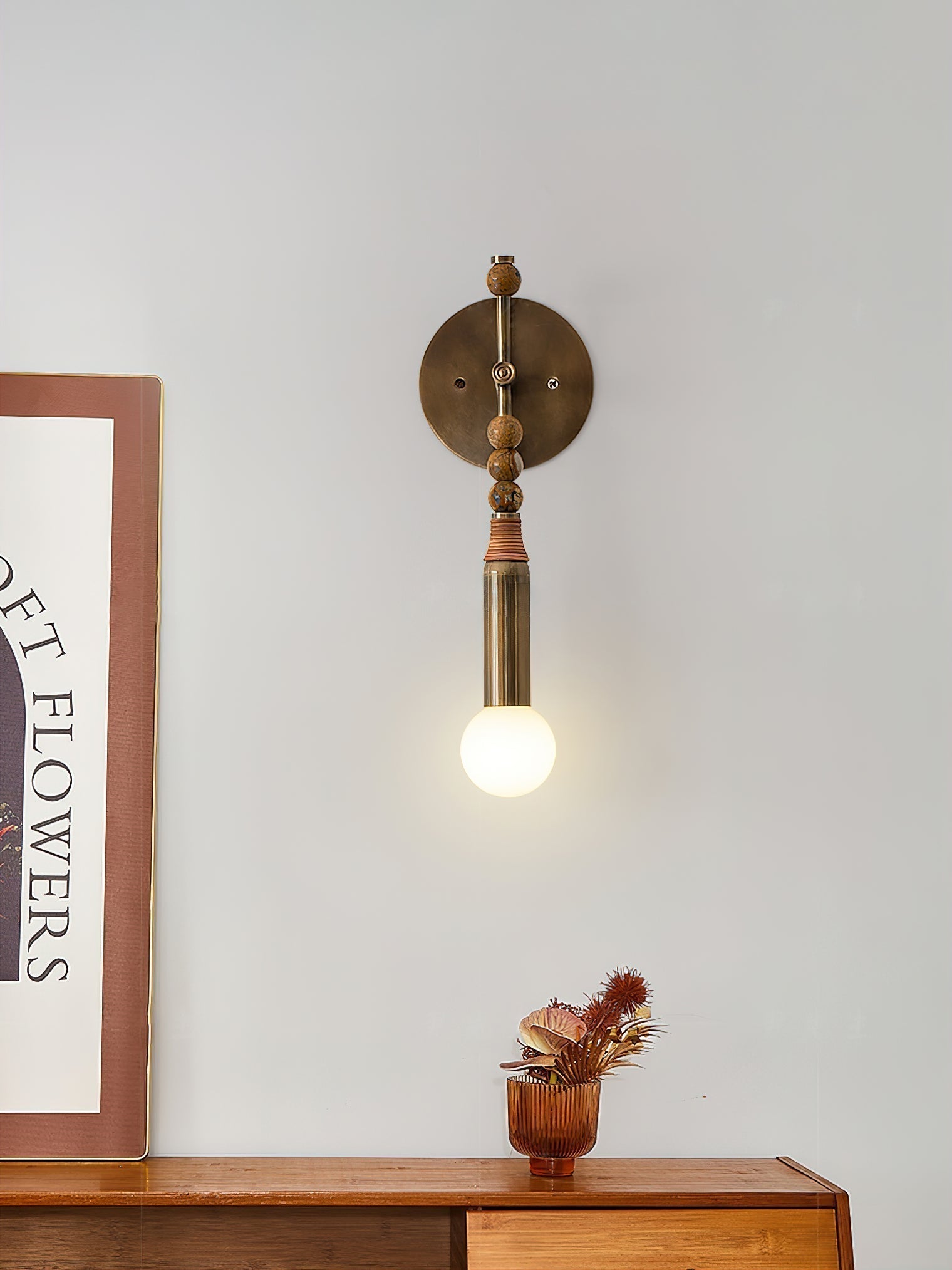 Vadorora Premium Elegance Plug-in Marble Wall Lamp - Neutralighting