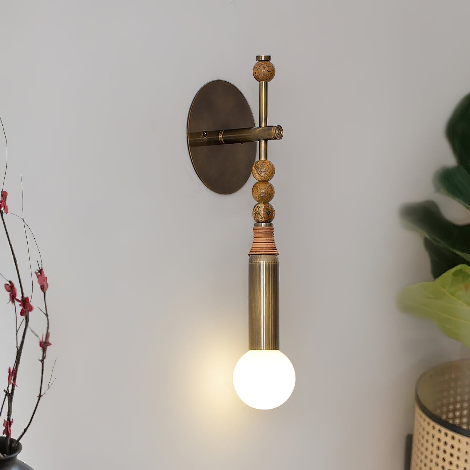 Vadorora Premium Elegance Plug-in Marble Wall Lamp - Neutralighting