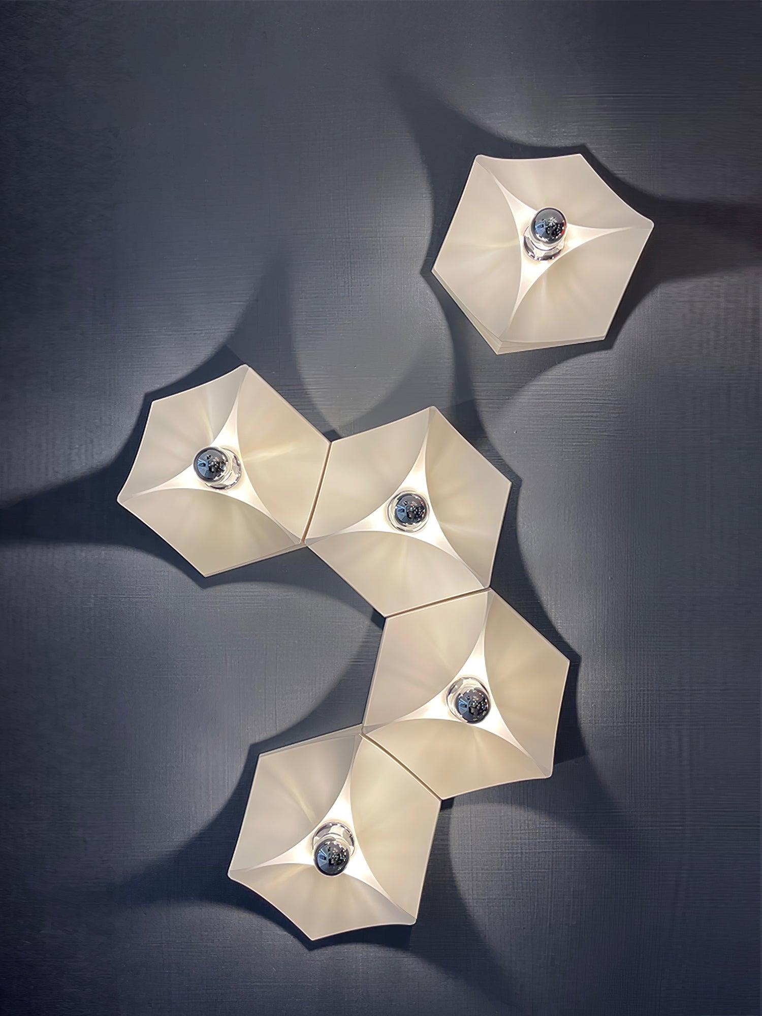 Toledo Applique Murale Cube Géométrique - Neutralighting