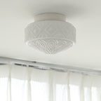 Evale Lustra Plafonnier Givré Semi-Encastré - Neutralighting