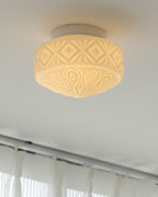 Evale Lustra Plafonnier Givré Semi-Encastré - Neutralighting