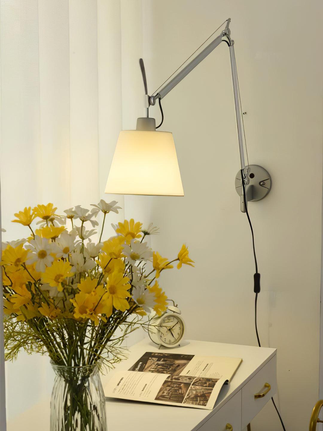 Elvinir Applique Murale Tissu Moderne Rocker - Neutralighting