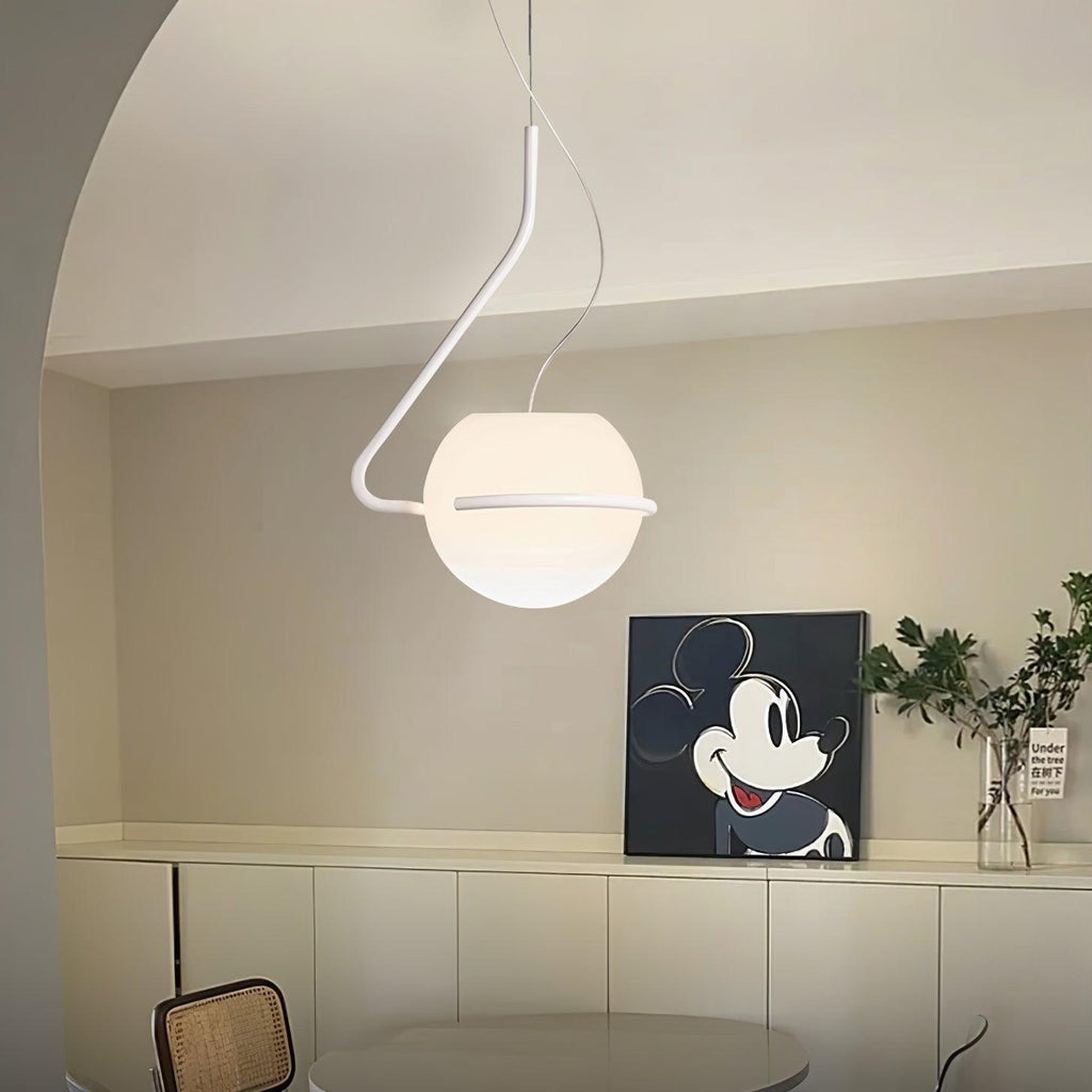 Circular Lampe Pendante en Verre Minimaliste - Neutralighting