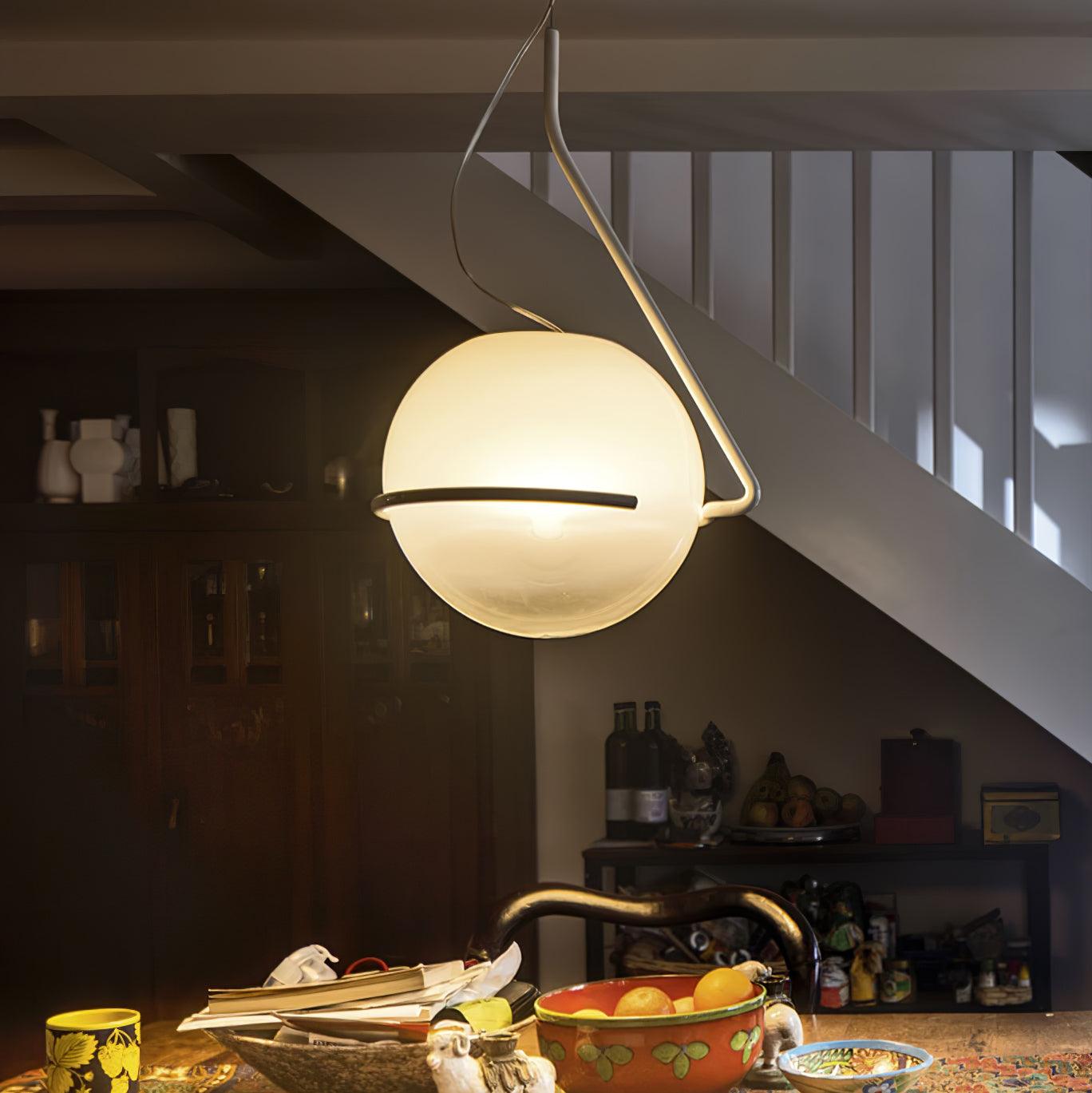 Circular Lampe Pendante en Verre Minimaliste - Neutralighting