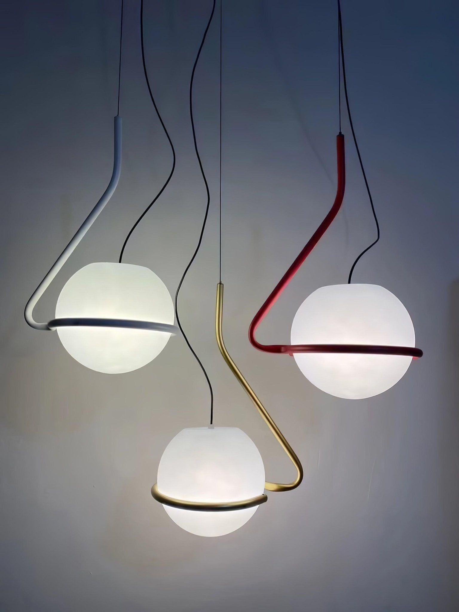 Circular Lampe Pendante en Verre Minimaliste - Neutralighting