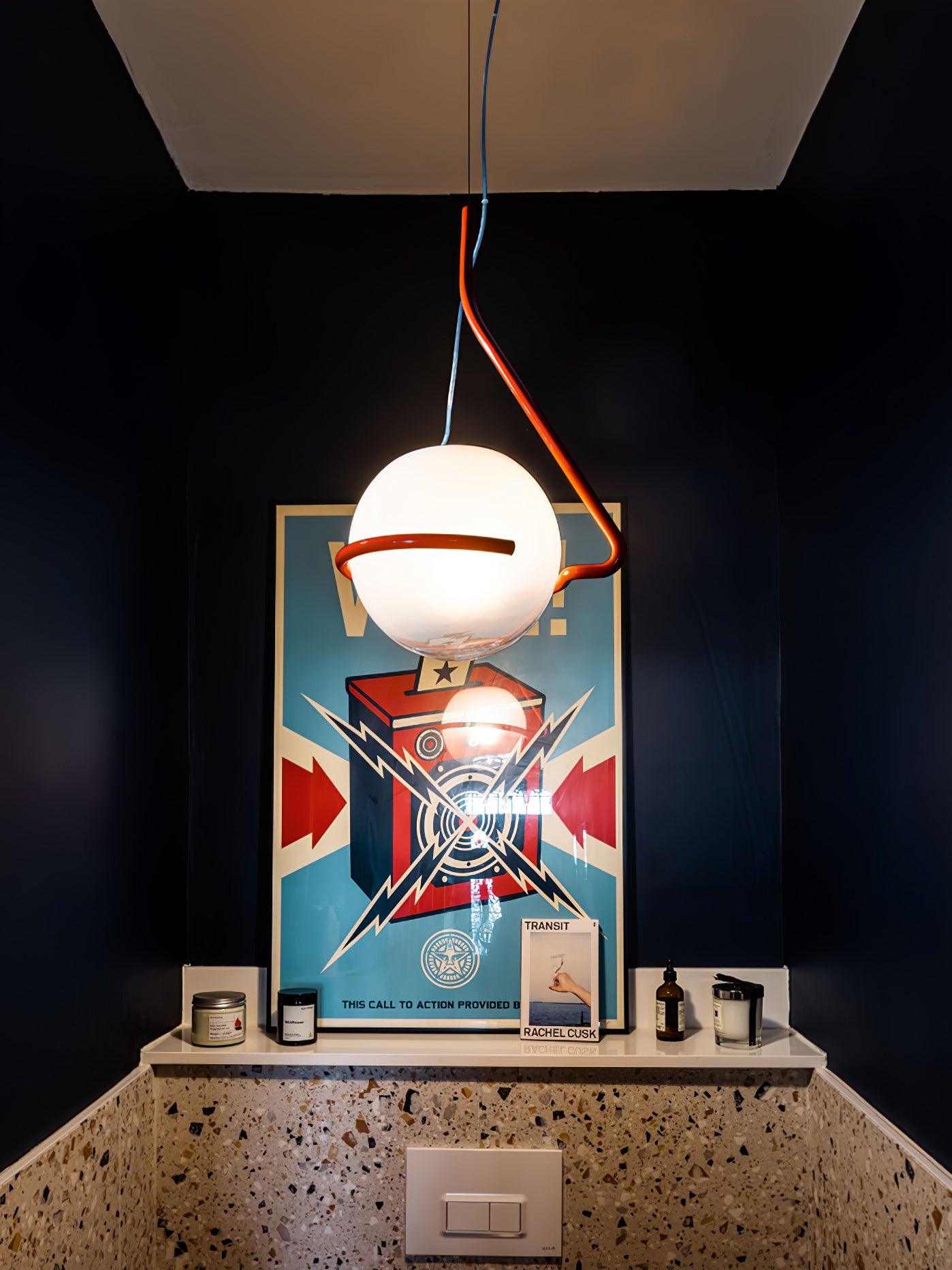 Circular Lampe Pendante en Verre Minimaliste - Neutralighting