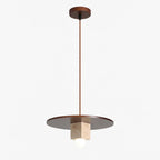 Ucariel Géométrique Travertin Pendentif Lumière - Neutralighting
