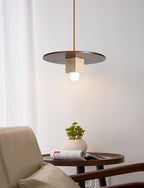 Ucariel Géométrique Travertin Pendentif Lumière - Neutralighting