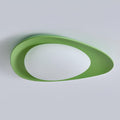 Blex Plafonnier Vert & Beige en Forme de Galet - Neutralighting