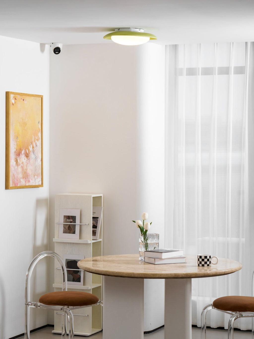 Solara Suspension Résine Ovale Douce Contemporaine - Neutralighting