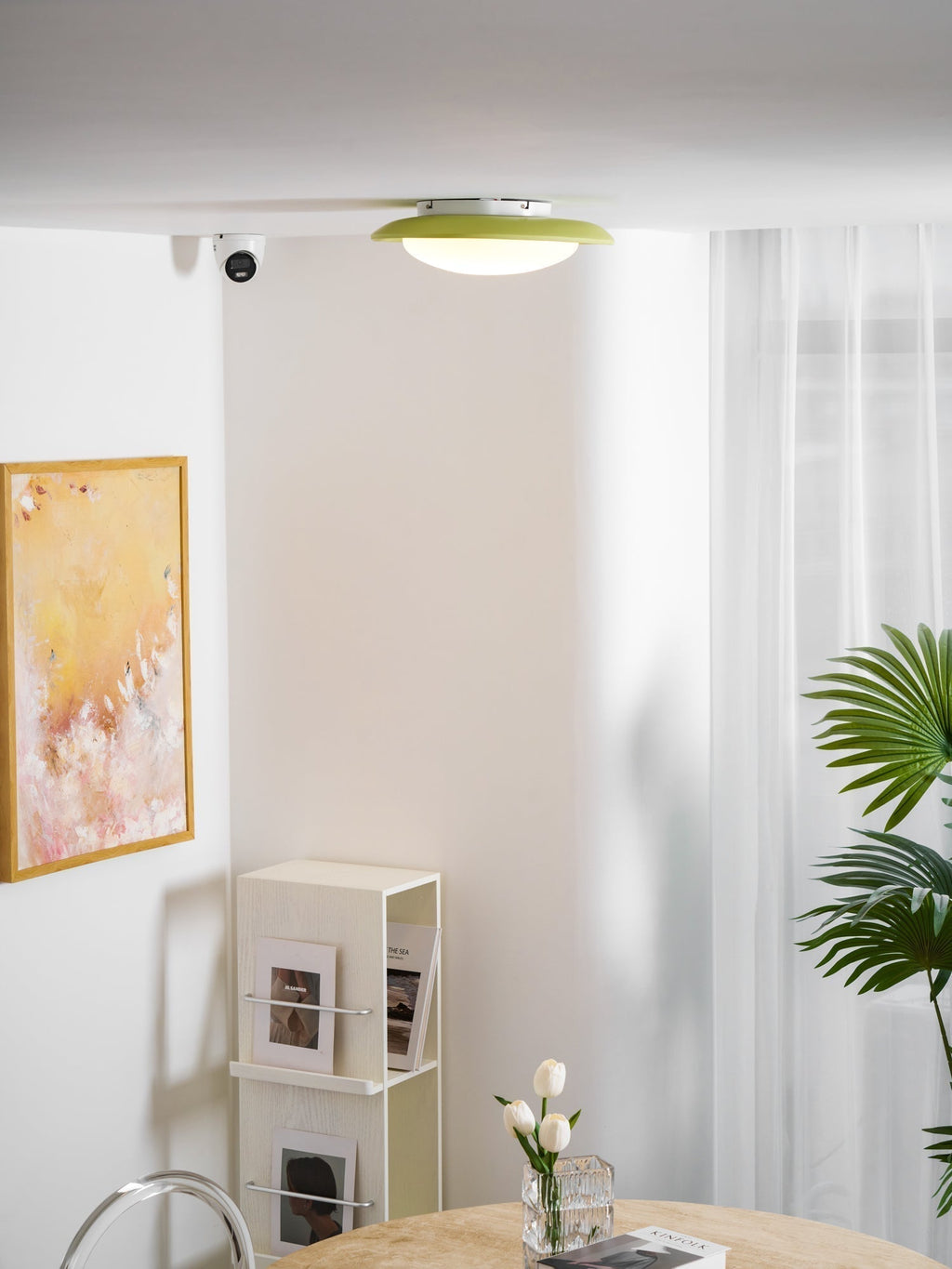 Solara Suspension Résine Ovale Douce Contemporaine - Neutralighting
