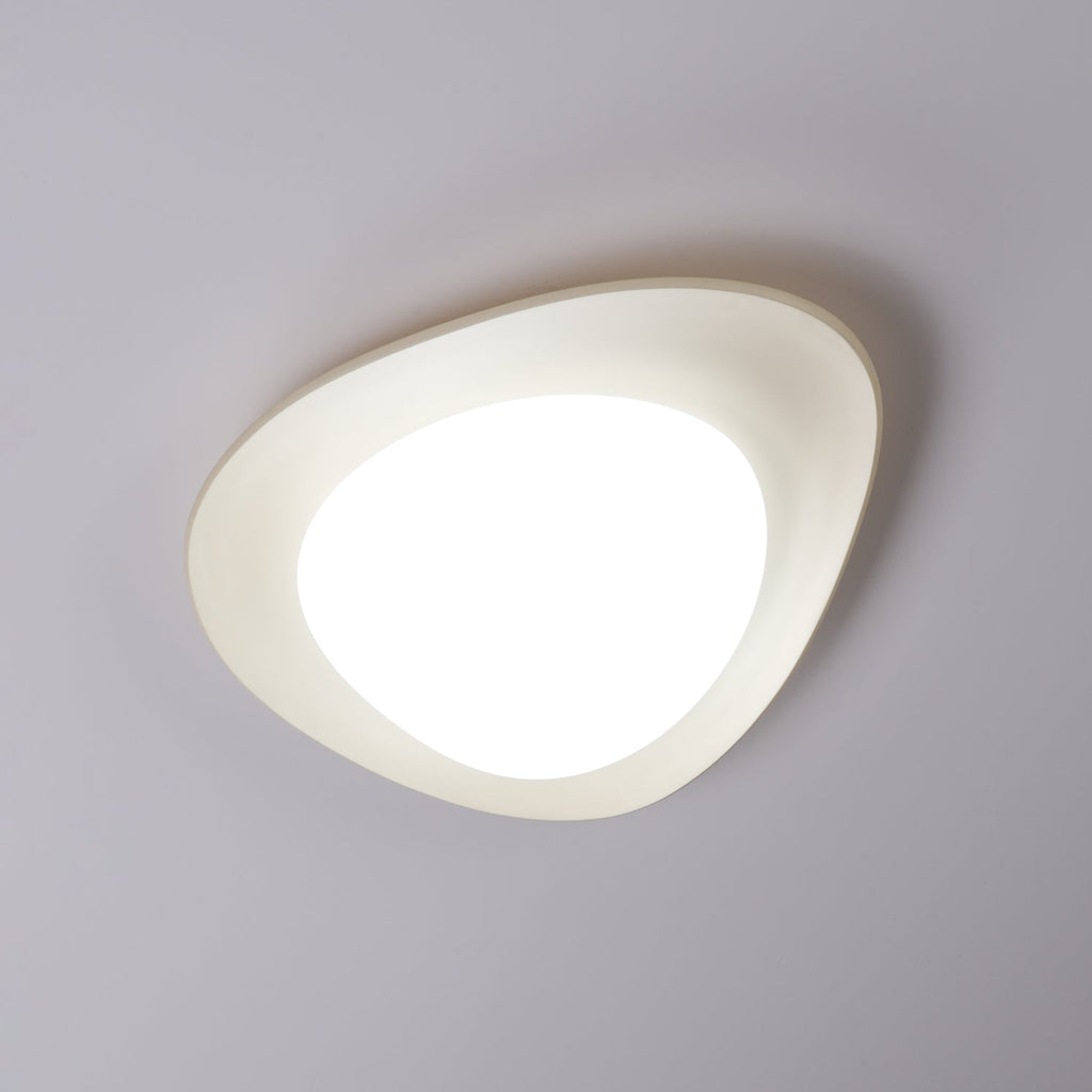 Blex Plafonnier Vert & Beige en Forme de Galet - Neutralighting