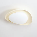 Blex Plafonnier Vert & Beige en Forme de Galet - Neutralighting