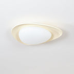 Blex Plafonnier Vert & Beige en Forme de Galet - Neutralighting