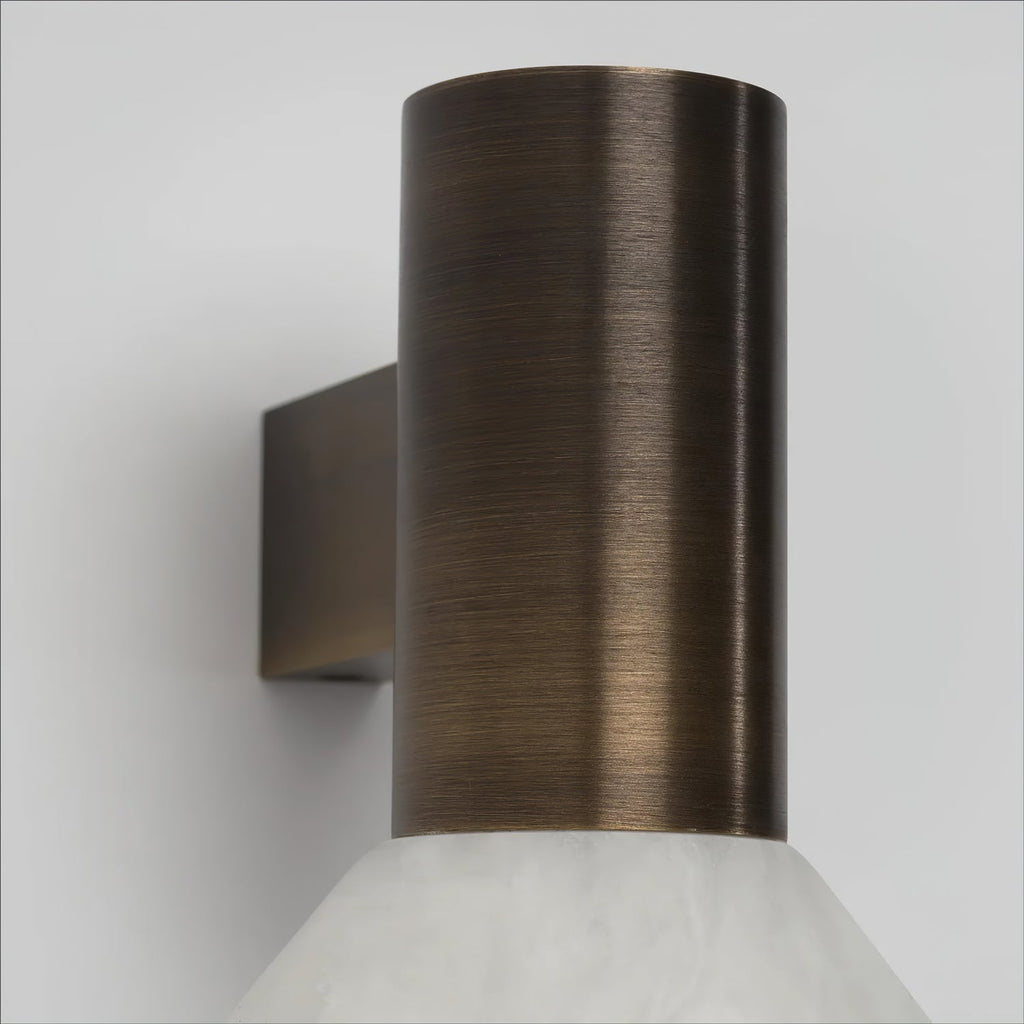 Eurnoria Applique Murale Conique en Albâtre - Neutralighting