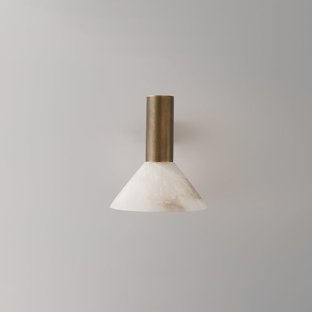 Eurnoria Applique Murale Conique en Albâtre - Neutralighting