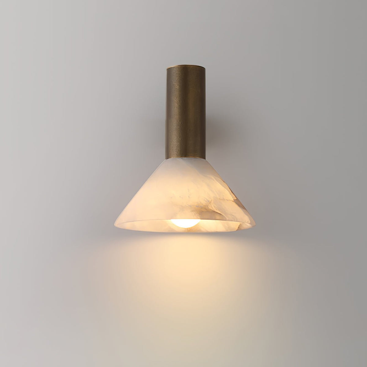 Eurnoria Applique Murale Conique en Albâtre - Neutralighting