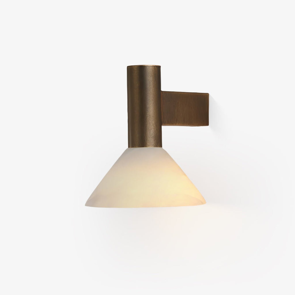 Eurnoria Applique Murale Conique en Albâtre - Neutralighting