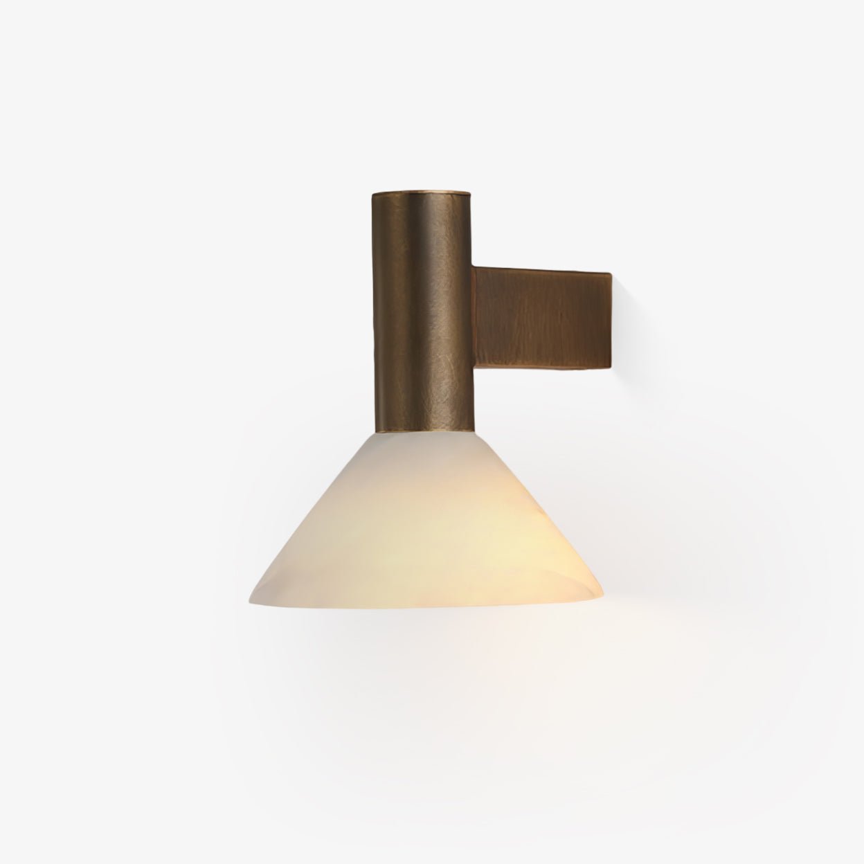 Eurnoria Applique Murale Conique en Albâtre - Neutralighting
