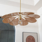 Tory Floraison Rotin Suspension - Neutralighting