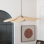 Tory Floraison Rotin Suspension - Neutralighting
